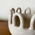 Tall Loops Bowl - White - Image 5