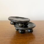 Tiny Bobble Footed Dish - Black