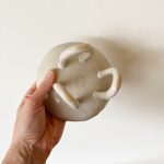 Loopy Legged Pedestal Dish - White - Image 6