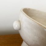 Pedestal Bowl with Knobs - White - Image 3