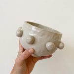 Petite Bobble Bowl - White - Image 3