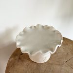 Petite Ruffle Pedestal Plate - Image 2
