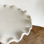 Petite Ruffle Pedestal Plate - Image 3
