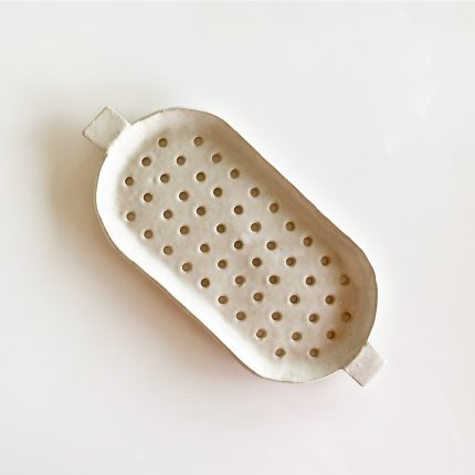 Perforated Pill Tray - White