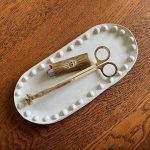 Bump Rim PIll-Shaped Tray - White - Image 4