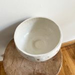 Polka Dot Bowl - Brown & White - Image 6