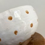 Polka Dot Bowl - Brown & White - Image 7