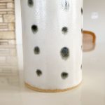 Polka Dot Vase - Black & White - Image 2
