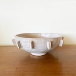 Chunky Ribbed Bowl - White Freckle