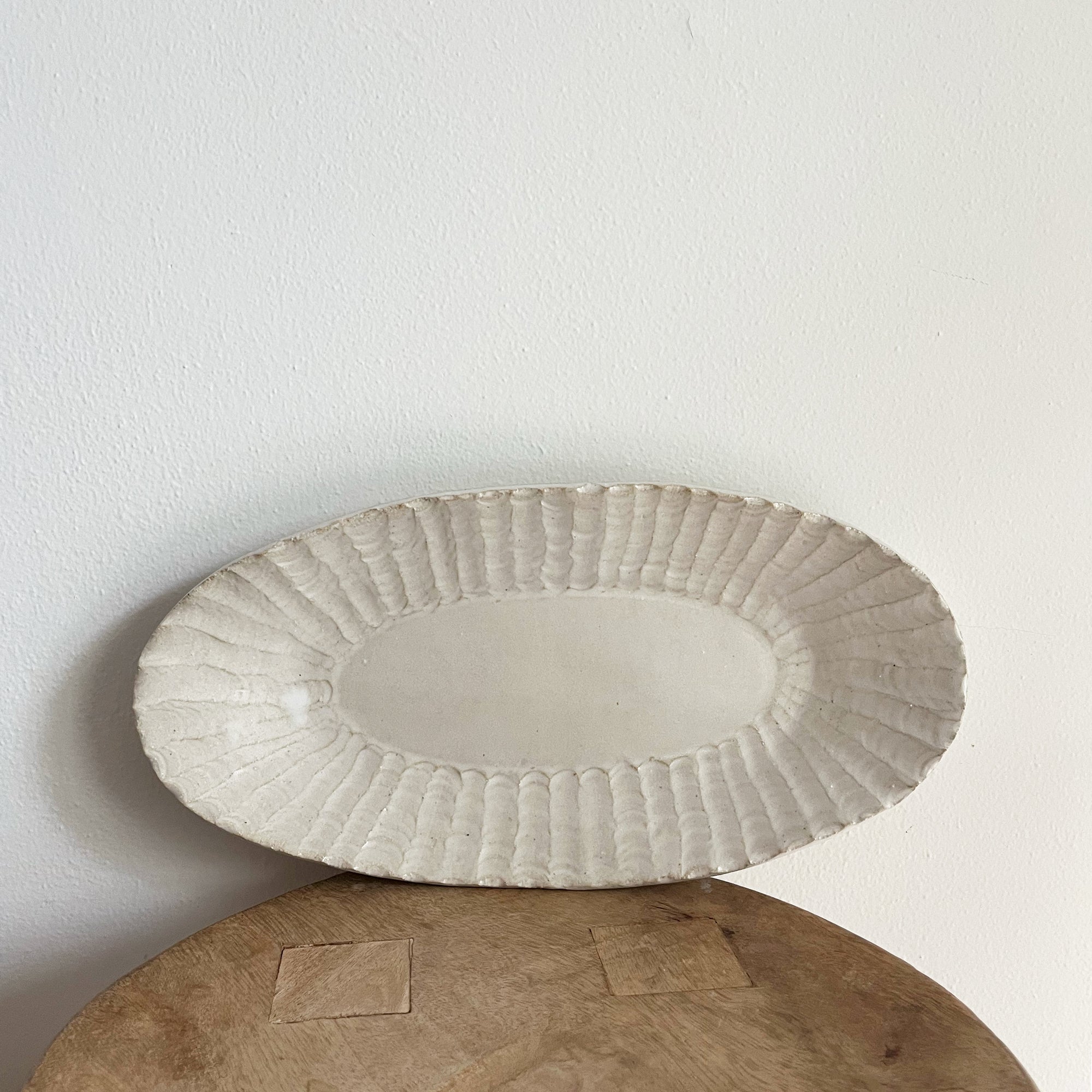 salto-ribbedplatterlong4 WHOLESALE Ribbed Edge Platter - Oblong - Image 1