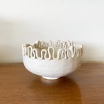 Ribbon Bowl - White
