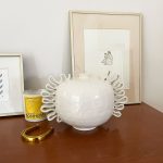 Ribbon Vase #1 - White - Image 2