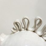 Ribbon Vase #2 - White - Image 4