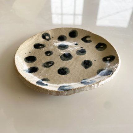 Polka Dot Round Tray
