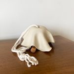 Ruffle Bell - Mini White