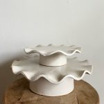 Ruffle Pedestal Plates - Image 3
