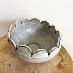 Scallop Bowl - Grey