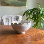 Scallop Bowl - White - Image 4