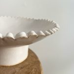 Scalloped Pedestal Bowl - Image 2