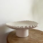 OOPS! Scalloped Pedestal Bowl #2 - Image 3