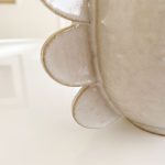 Scalloped Sculpture Vase - Image 4