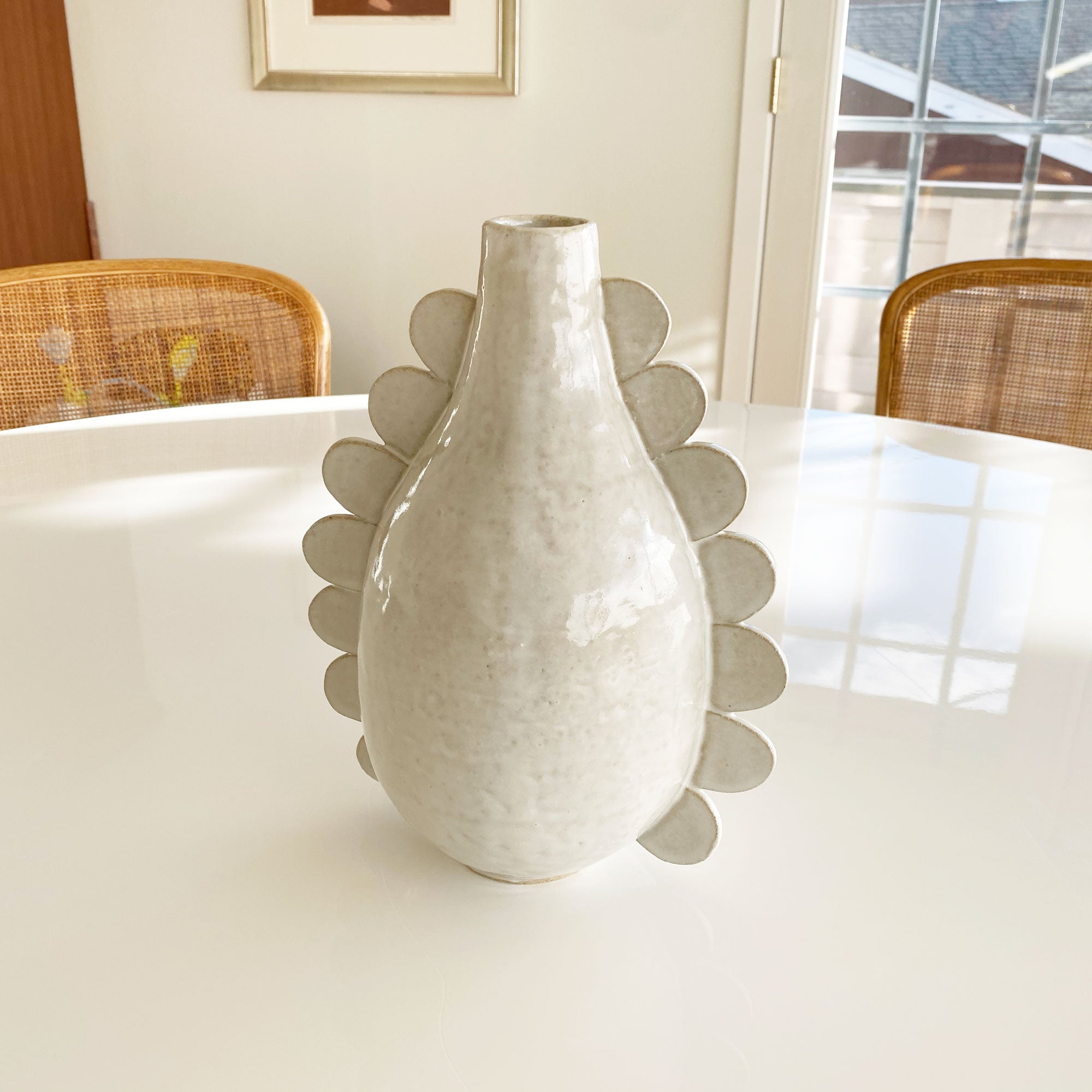 salto-scallops-5 Scalloped Sculpture Vase - Image 1