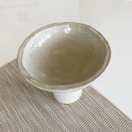Simple Pedestal Bowl - White - Image 3