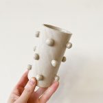 Petite Bobble Vase - White - Image 3