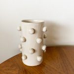 Little Bobbles Vase - White