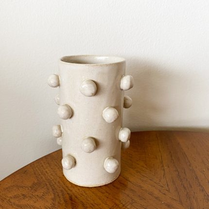 Little Bobbles Vase - White