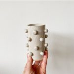 Little Bobbles Vase - White - Image 2