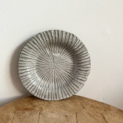 Sunburst Carved Dish