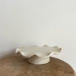 OOPS! Small Ruffle Pedestal Plate