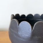 Scallop Bowl - Small Black - Image 2