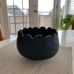Scallop Bowl - Small Black - Image 5
