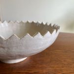 Spiky Rim Bowl - White - Image 5