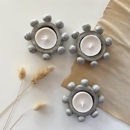 Set of 3 Bobble Tea Light Holders