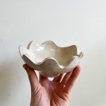 Wavy Top Bowl - White - Image 2