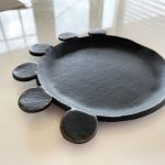 Circle on Circles Tray - Black - Image 2