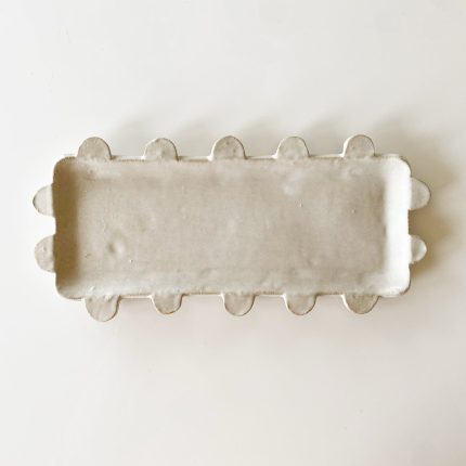 Rectangle with Circles Tray