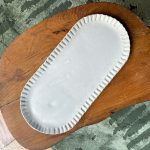 Pill-shaped Decorative Tray