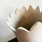 Large Tulip Top Vase - White - Image 2