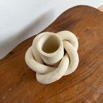Twist Candle Holder - White - Image 3