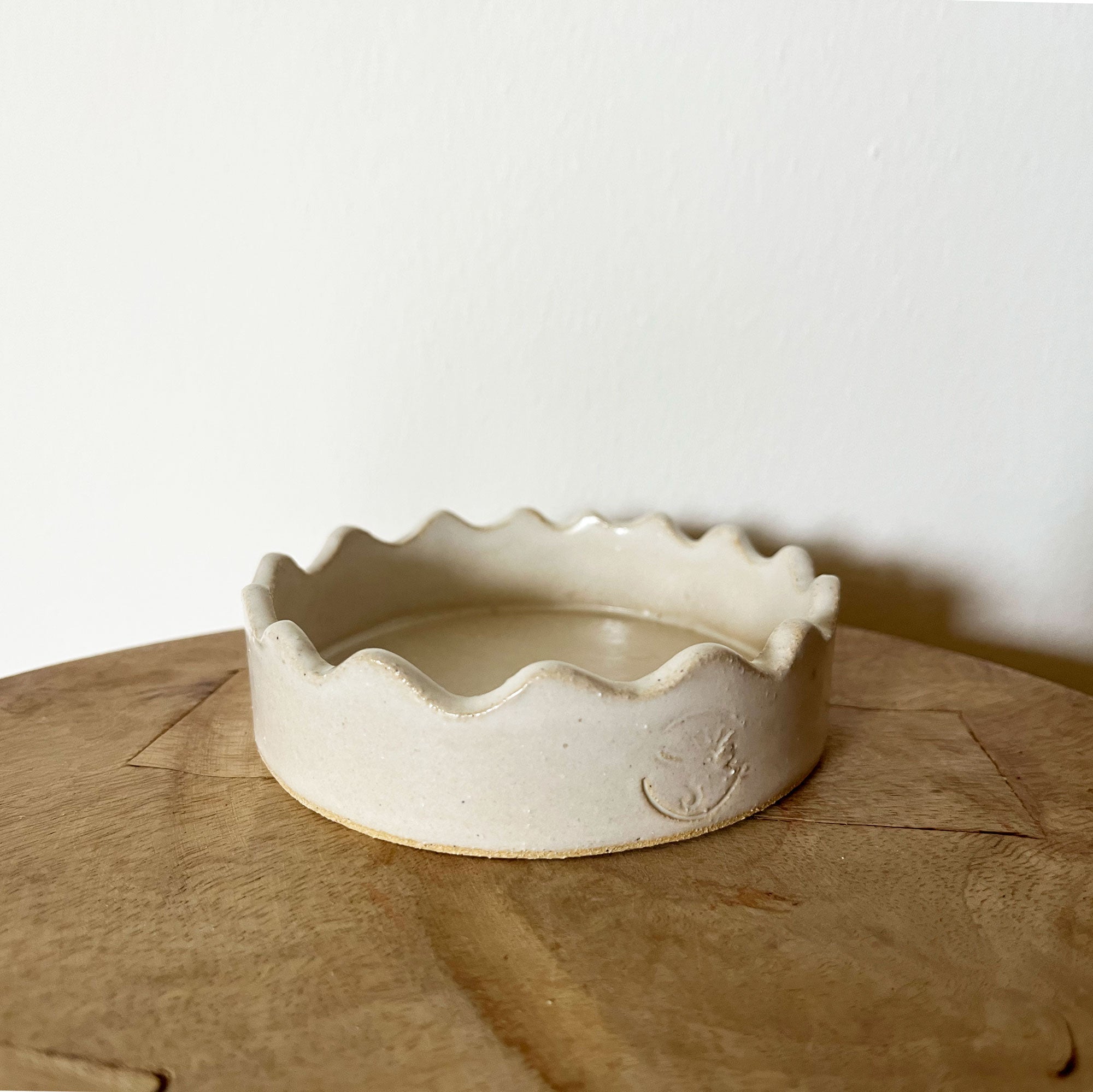 salto-wavydish1 Wavy Edged Wine Coaster - Image 1