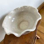 Ruffle Edge Bowl - White - Image 4