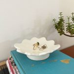 Wavy Edged Petite Pedestal Dish - Image 4