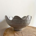 Wavy Edge Bowl - Grey