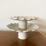Scalloped Pedestal Plate - Small - Image 5